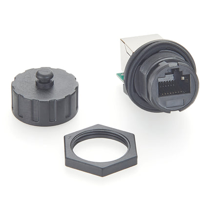 IP67 Panel Mount RJ45 Coupler