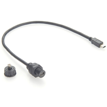 Panel Mount Mini USB Waterproof Cable