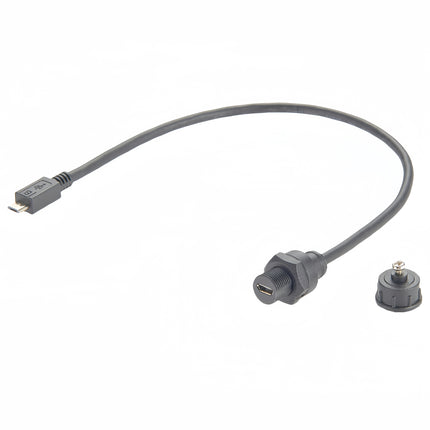 Panel Mount Micro USB Waterproof Cable