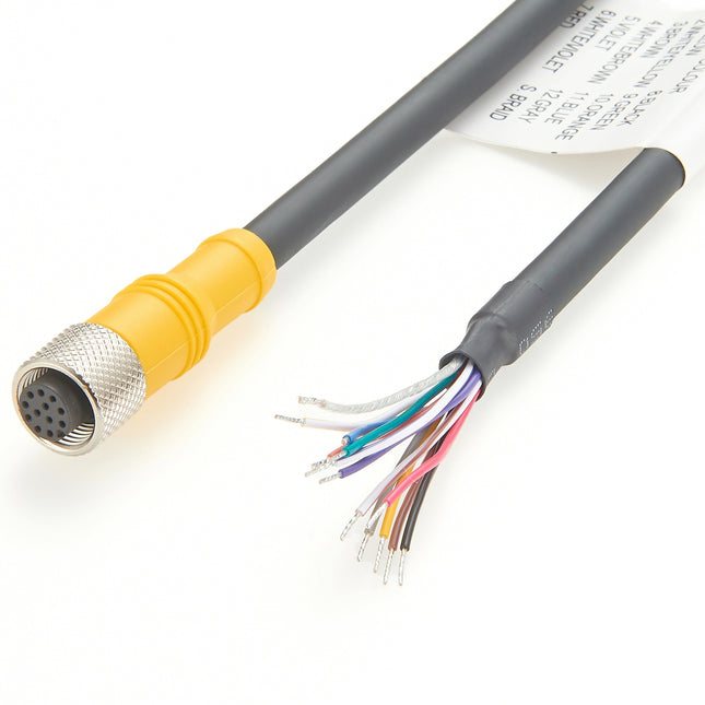 Breakout Cable M12 to Flying Lead CCB-PWRIO