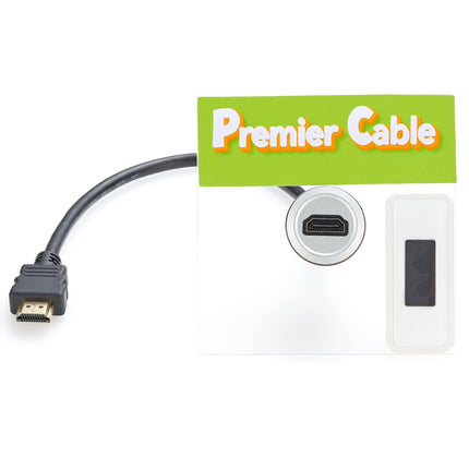 Metal Round Panel Mount HDMI Cable