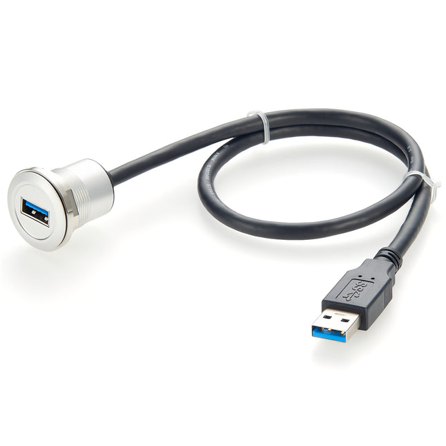 USB 3.0 Panel Flush Mount Cable
