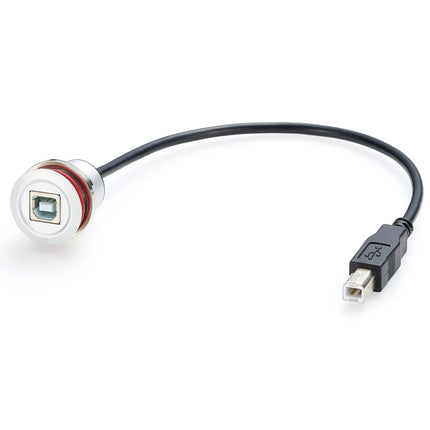 USB 2.0 Type B Panel Mount Cable