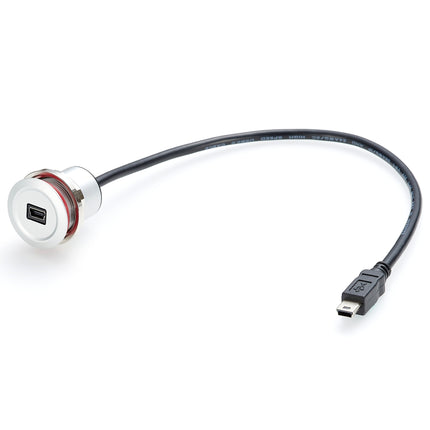 Round Panel Mount Cable Metal Shell