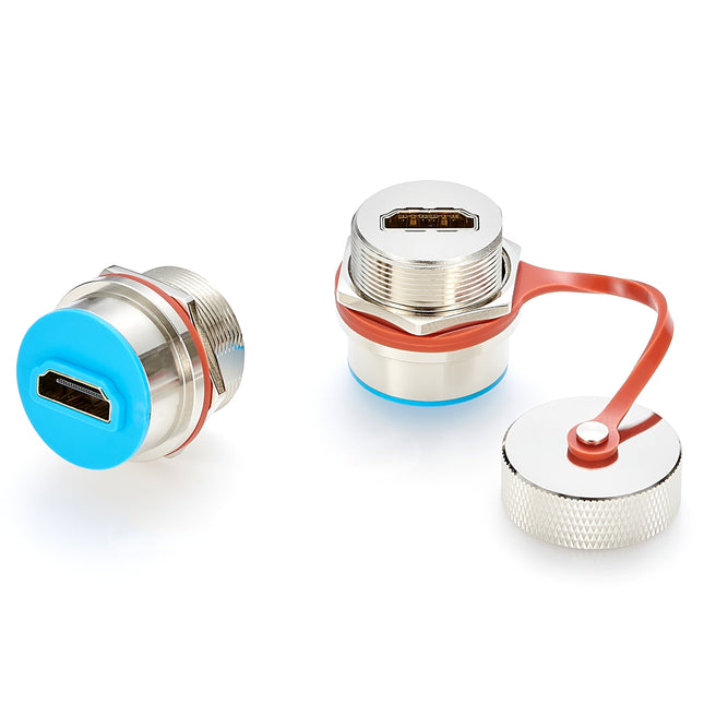 IP67 Waterproof Panel Mount HDMI Coupler