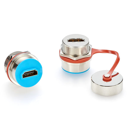 IP67 Waterproof Panel Mount HDMI Coupler