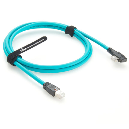 Left Angled RJ45 Machine Vision GigE Cable