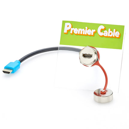 Waterproof HDMI Panel Mount Extension Cable