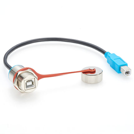 IP67 Waterproof Panel Mount USB 2.0 B Extension Cable