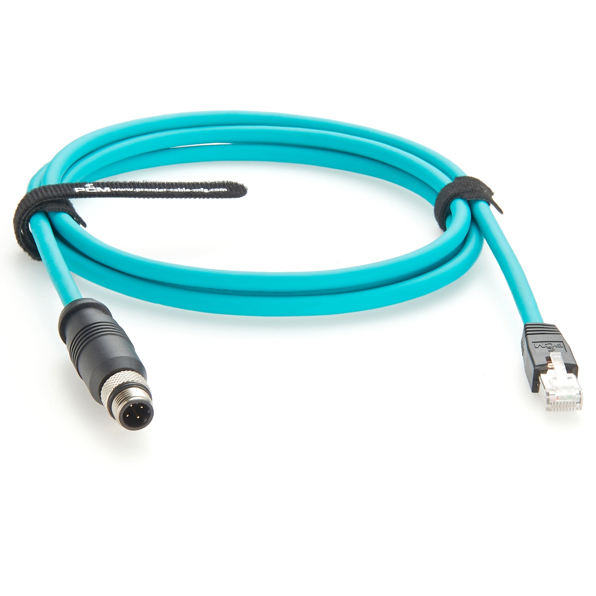 Profinet Cabling Rj45 Profinet Ethernet Cable M12 D-Code to RJ45 – Premier Cable