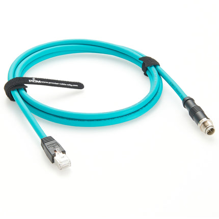 M12 X Code to RJ45 Gige Vision Cable