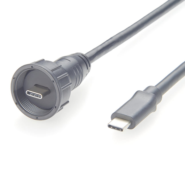 Waterproof USB 3.1 Type-C Cable