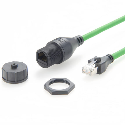 RJ45 Panel Mount Ethernet Cable