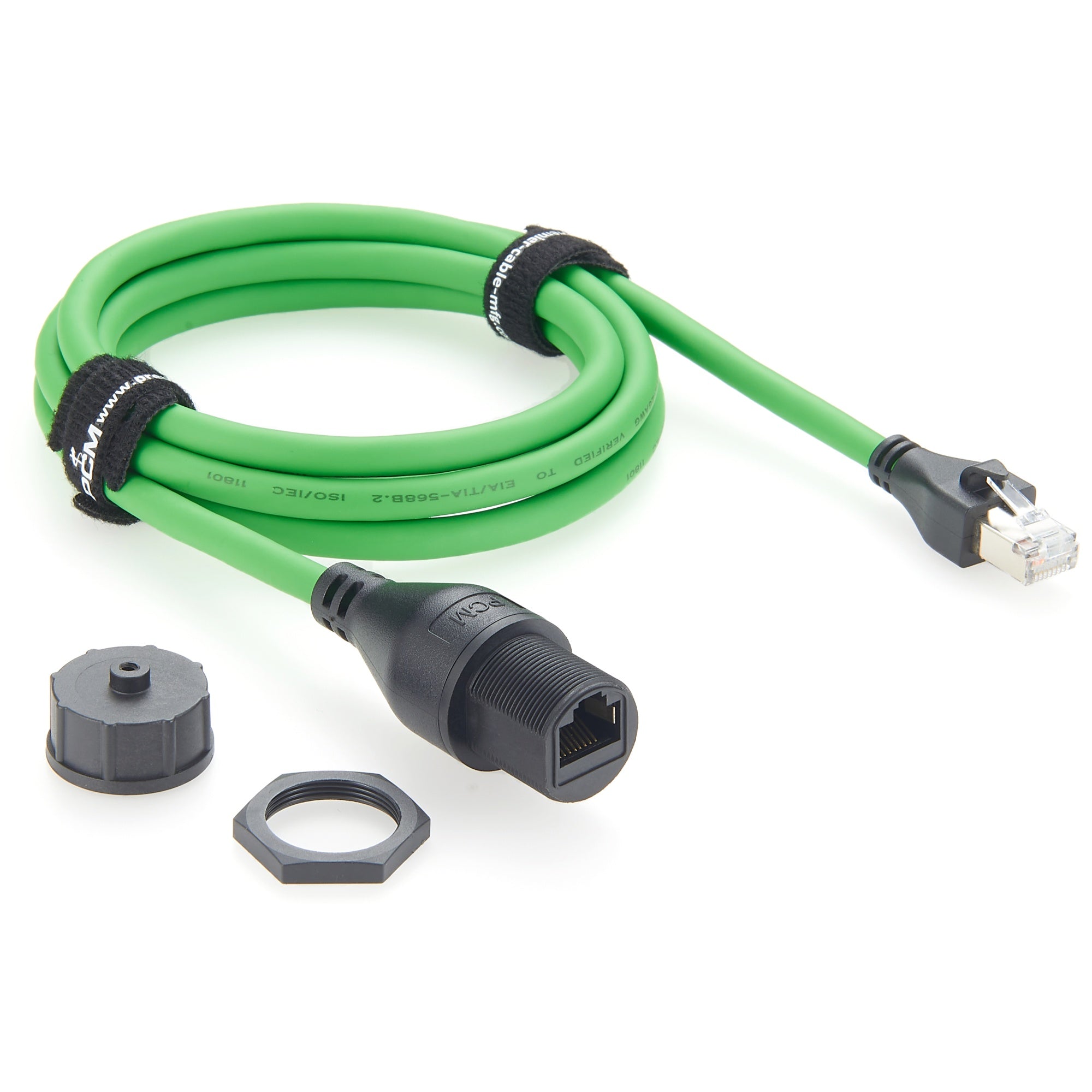 RJ45 Panel Mount Ethernet Cable – Premier Cable