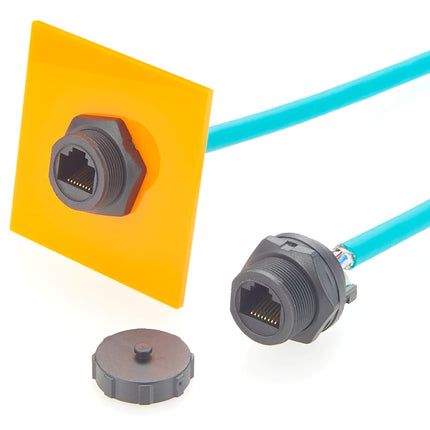 Waterproof RJ45 Connector with PCB Board