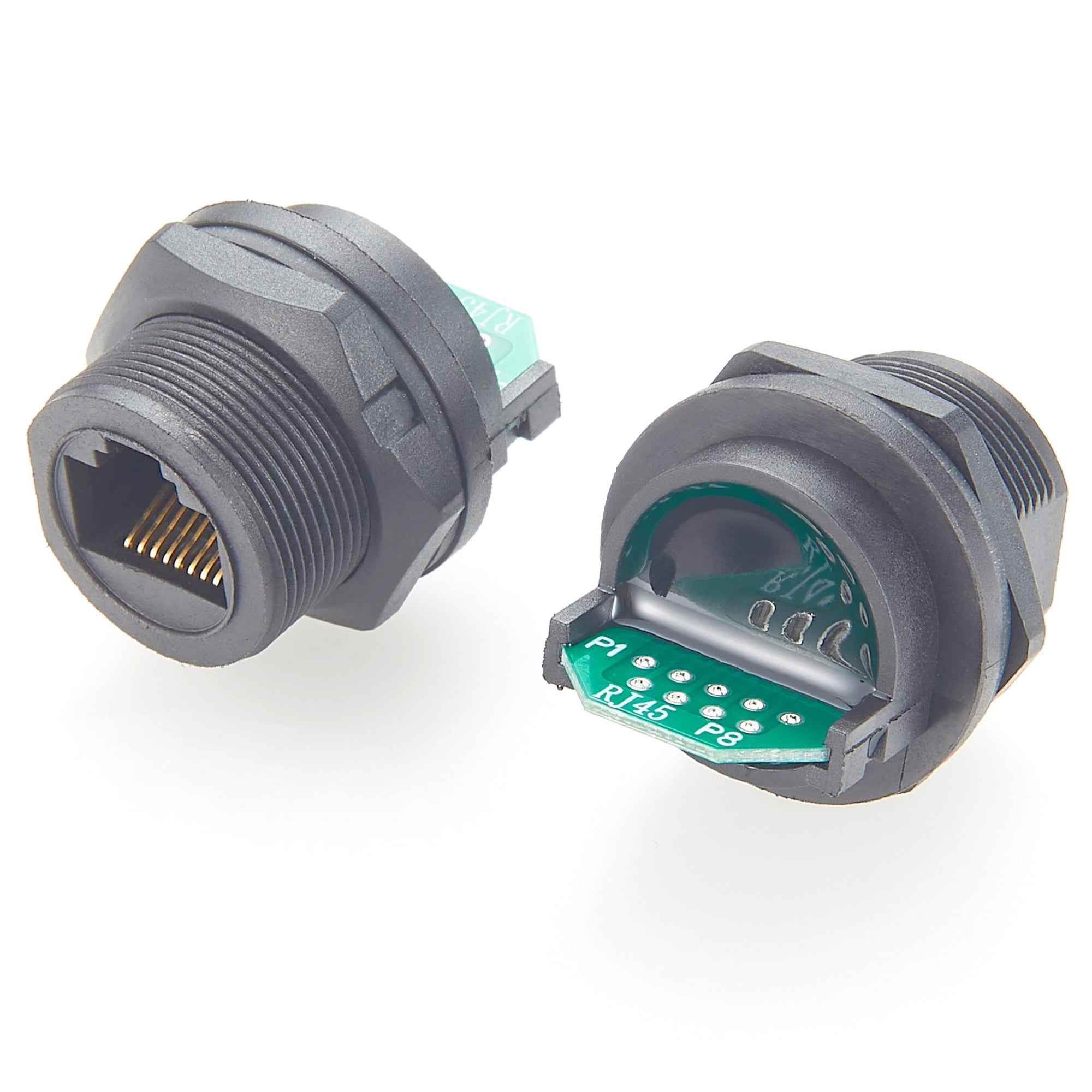 Waterproof Rj45 Connector Waterproof RJ45 Connector with PCB Board – Premier Cable