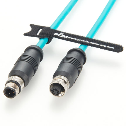 Profinet M12 4-Pin D-Code Extension Cable