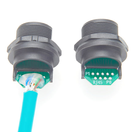 Waterproof RJ45 Connector with PCB Board