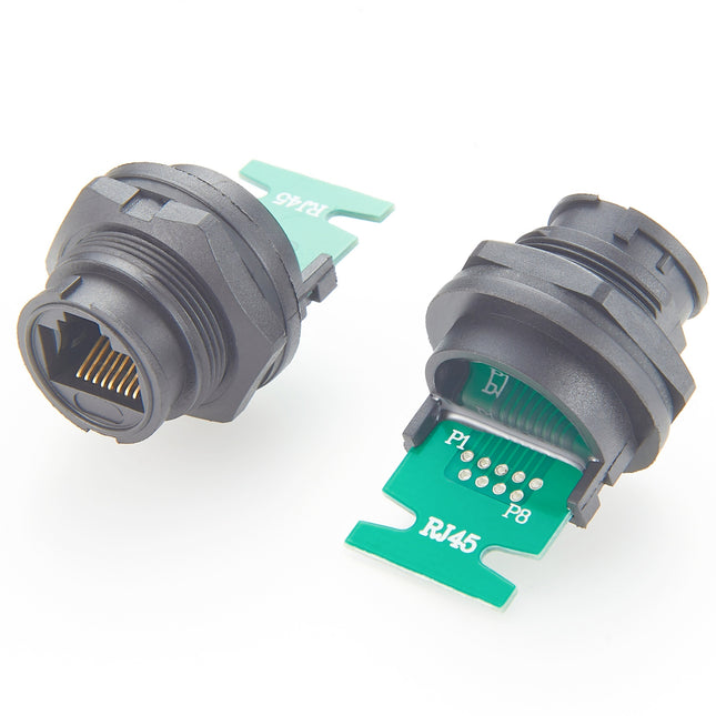 Quick Release Waterproof RJ45 Connector to PCB Board
