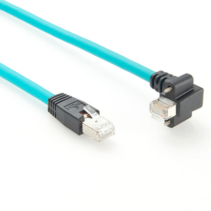 High Flex Gige Vision Cable Vertical Locking Right Side Cable Outlet
