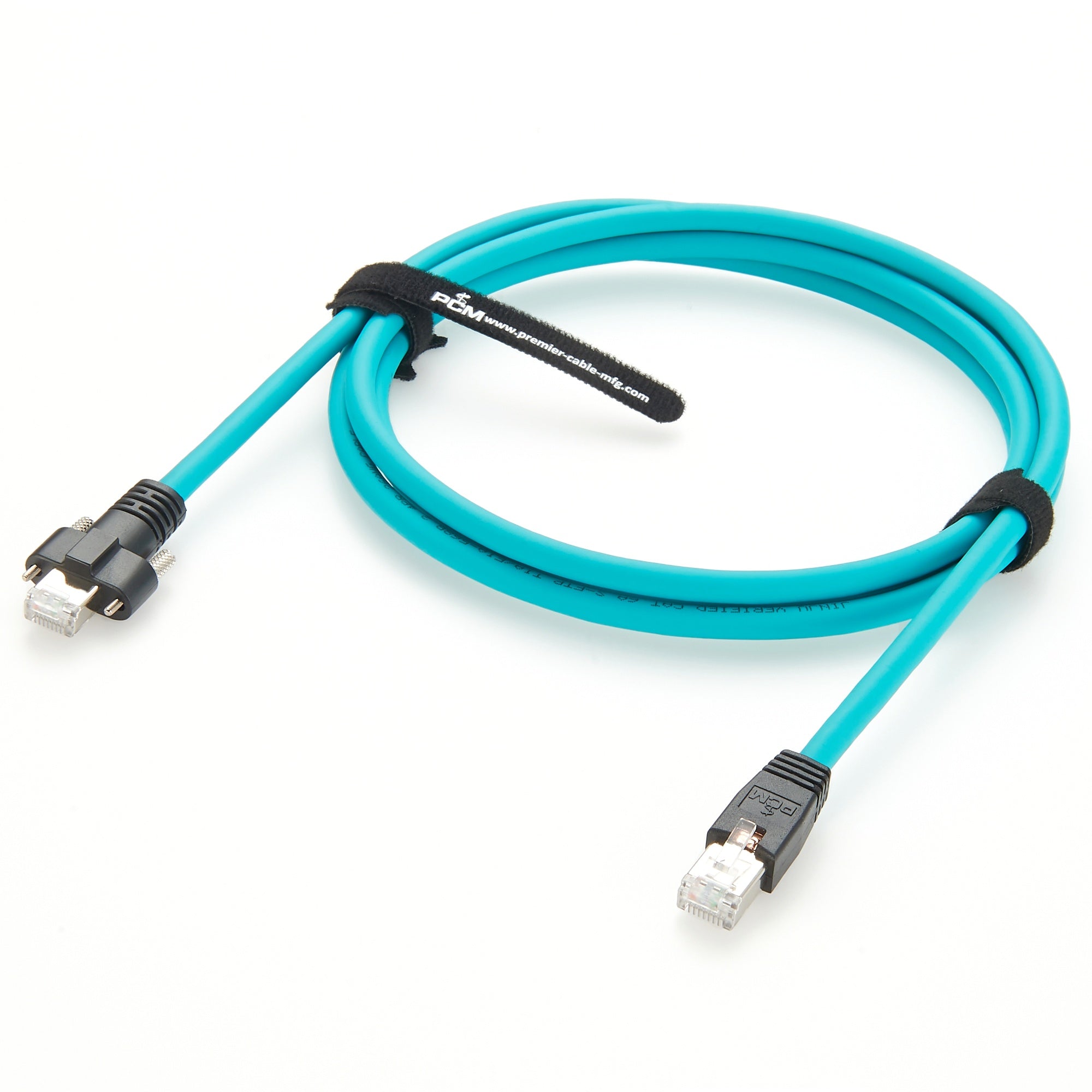 Locking Rj45 Cables RJ45 GigE Vision Cable Horizontal Locking – Premier Cable