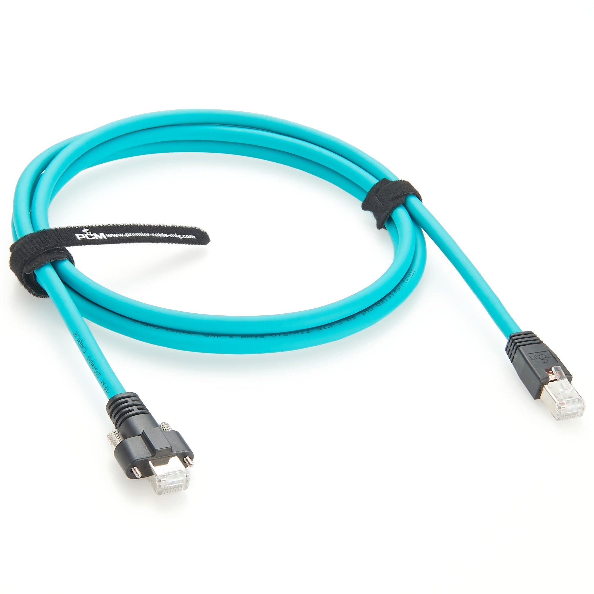Locking Rj45 Cables RJ45 GigE Vision Cable Horizontal Locking – Premier Cable