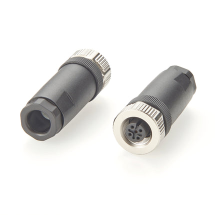 M12 5 Pin Female Field Wireable Connector