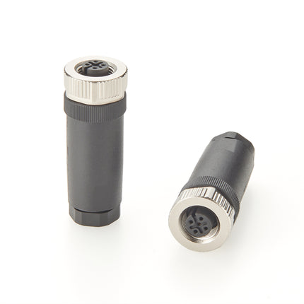 M12 5 Pin Female Field Wireable Connector