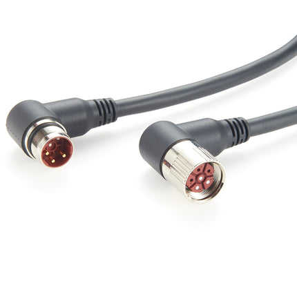 M23 Power Cable Right Angle