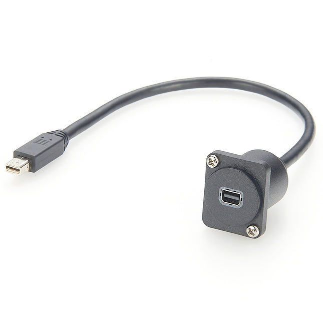 Panel Mount Mini DisplayPort Extension Cable