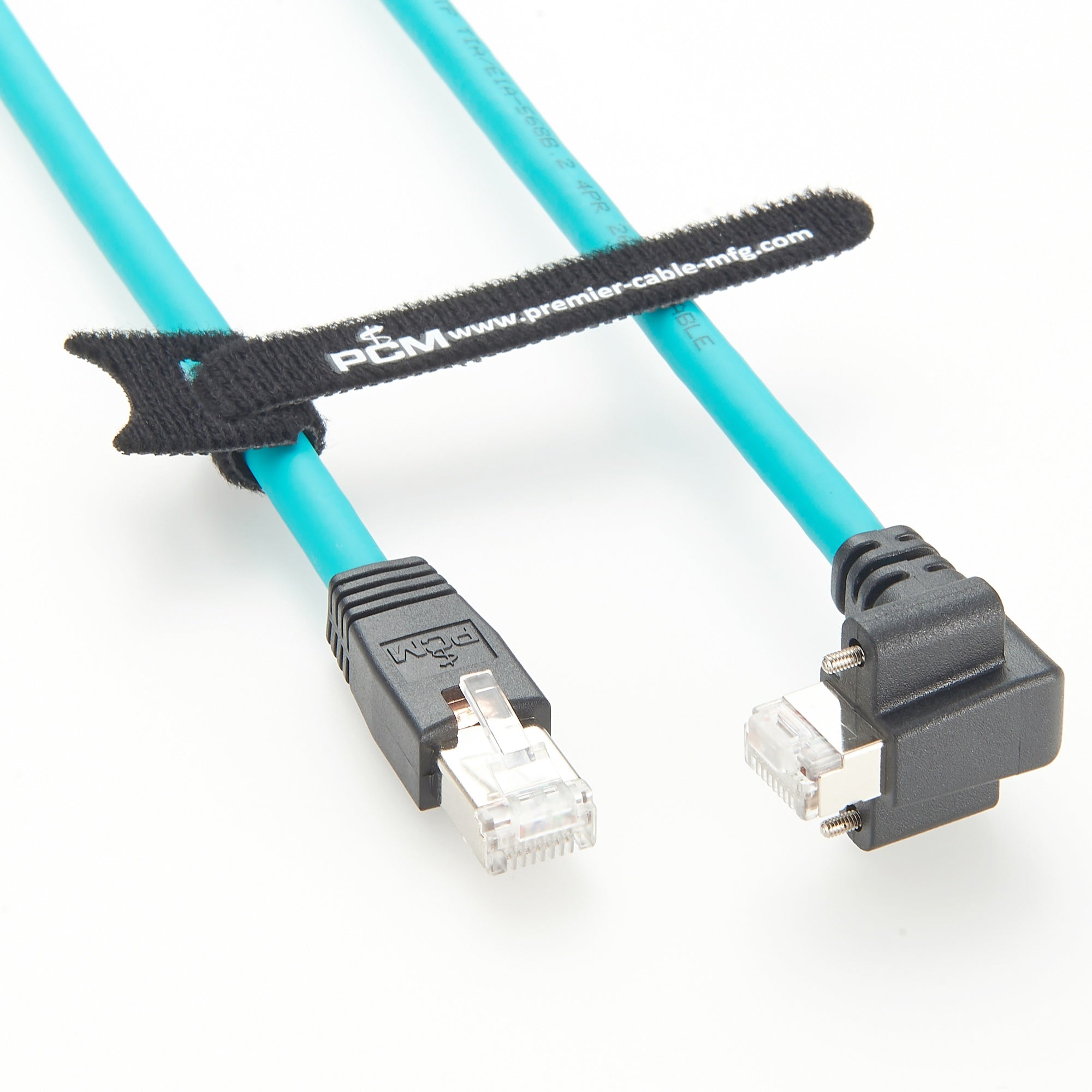 Locking Rj45 Cables RJ45 GigE Vision Cable Vertical Locking Left Side Cable Outlet ...