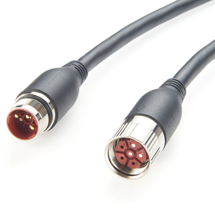 M23 Power Extension Cable 3 Pin