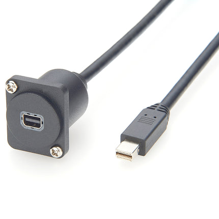 Panel Mount Mini DisplayPort Extension Cable