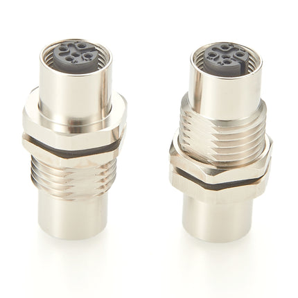 M12 A-Code 5 Pin Panel Mountable Coupler