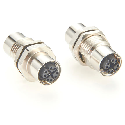 M12 X-Code Panel Mountable Coupler