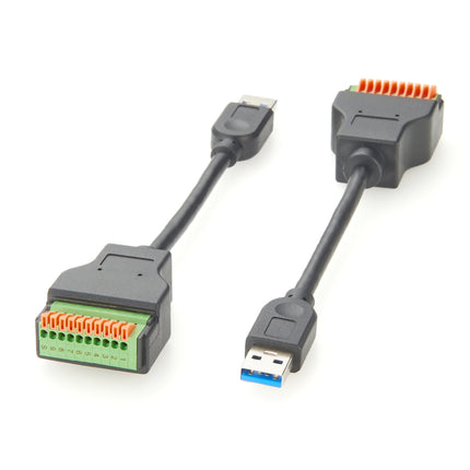 USB 3.0 Type-A to Push Terminal Block