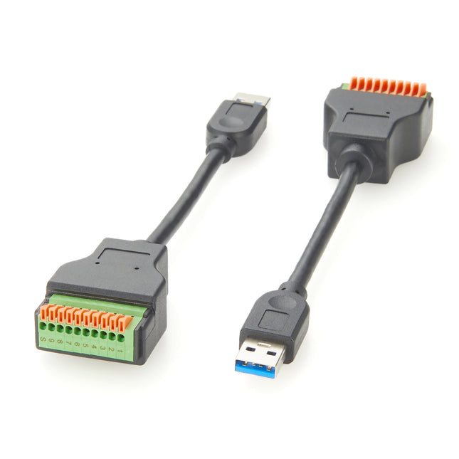 USB 3.0 Type-A to Push Terminal Block