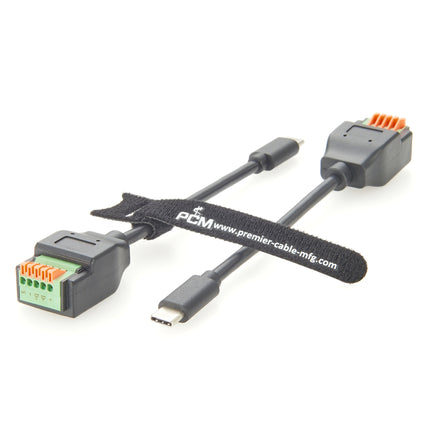 USB 3.1 Type-C Spring Terminal Block