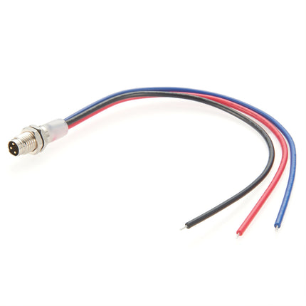 M8 3 Pin Bulkhead Connector with Cable
