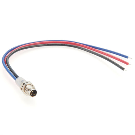 M8 3 Pin Bulkhead Connector with Cable