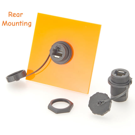 Waterproof RJ45 Bulkhead Coupler