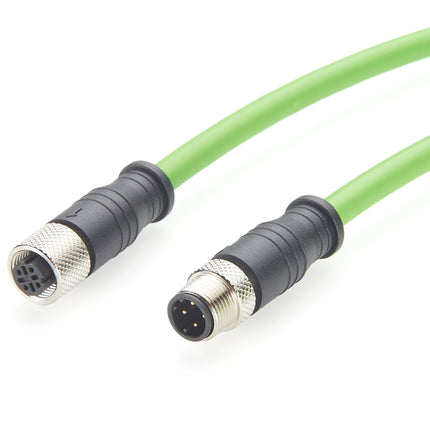 Profinet Cable M12 D-Code Male to Female