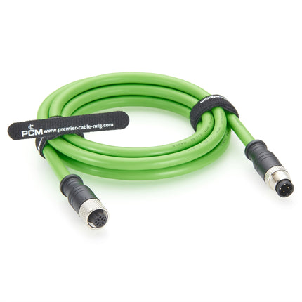 Profinet Cable M12 D-Code Male to Female