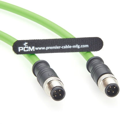 Profinet Cable M12 D-Code Male to Male