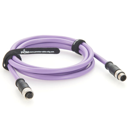 M12 Profibus Cable B Code 4 Pin Male to Female