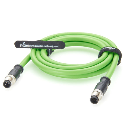 Profinet Cable M12 D-Code Male to Male