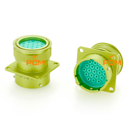 ZH23-19/27B-1-B СНЦ23-19/27В-1-B SNTs23-19/27V-1-V Connector Shell Size 27 19 Pin Male Flange Mount Receptacle