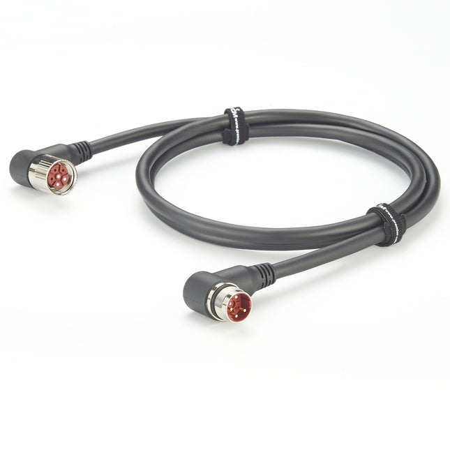 M23 Power Cable Right Angle
