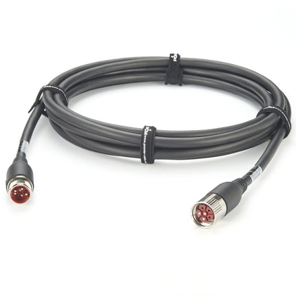 M23 Power Extension Cable 3 Pin
