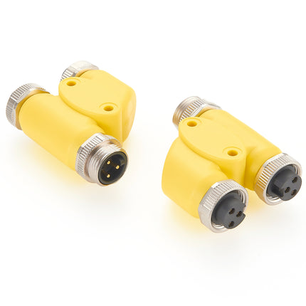 3-Pin 7/8" Connector H Splitter
